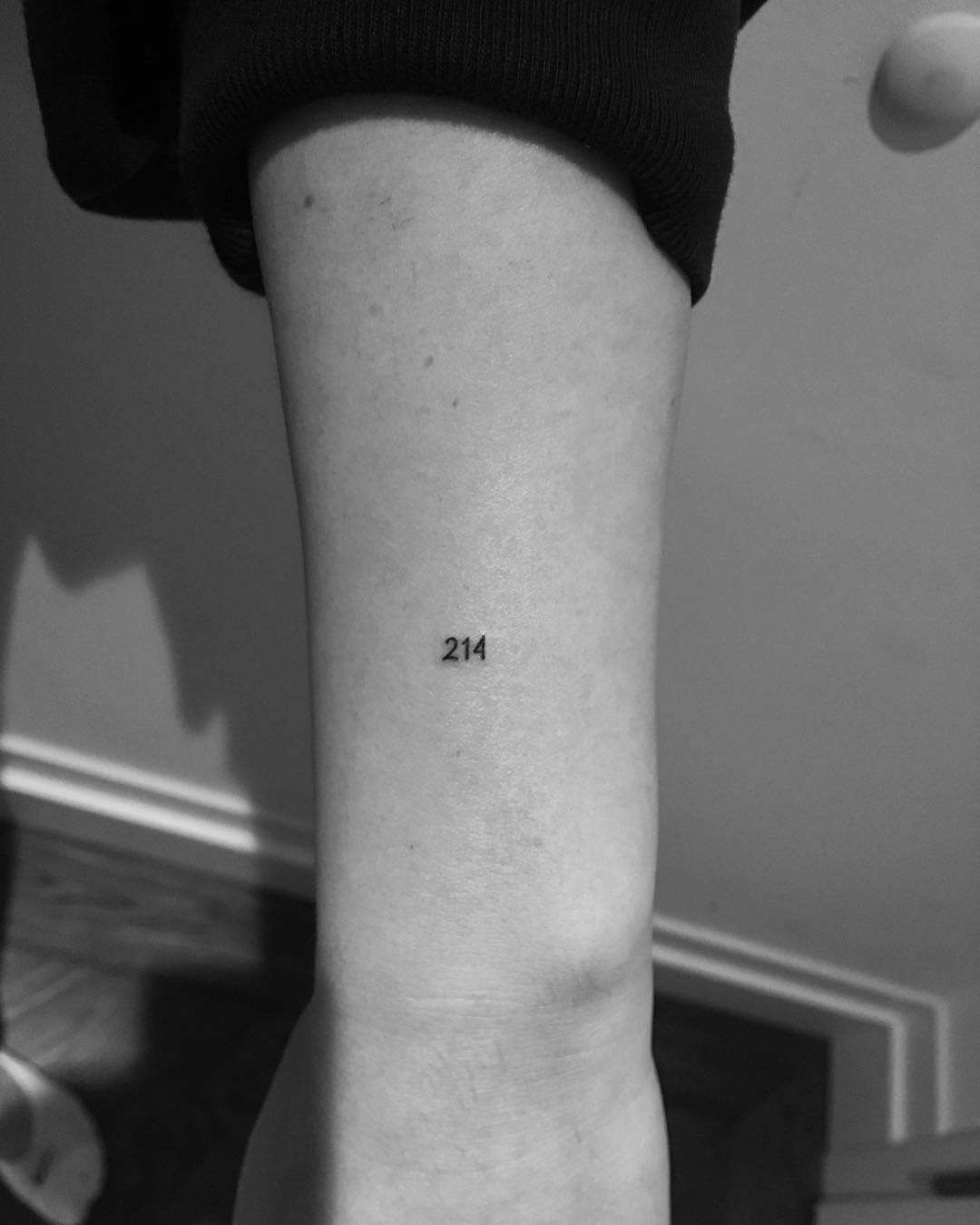 214 tattoo by Philipp Eid