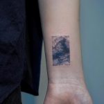 Abstract clouds by tattooist Yeonho