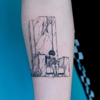 Akira tattoo by tattooist Oozy