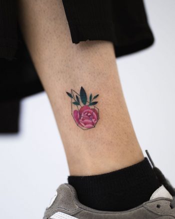 Camellia Japonica tattoo by Rey Jasper