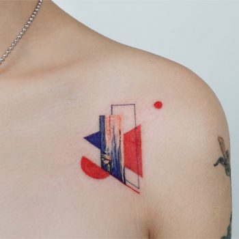 Colorful abstractions by tattooist Yeonho