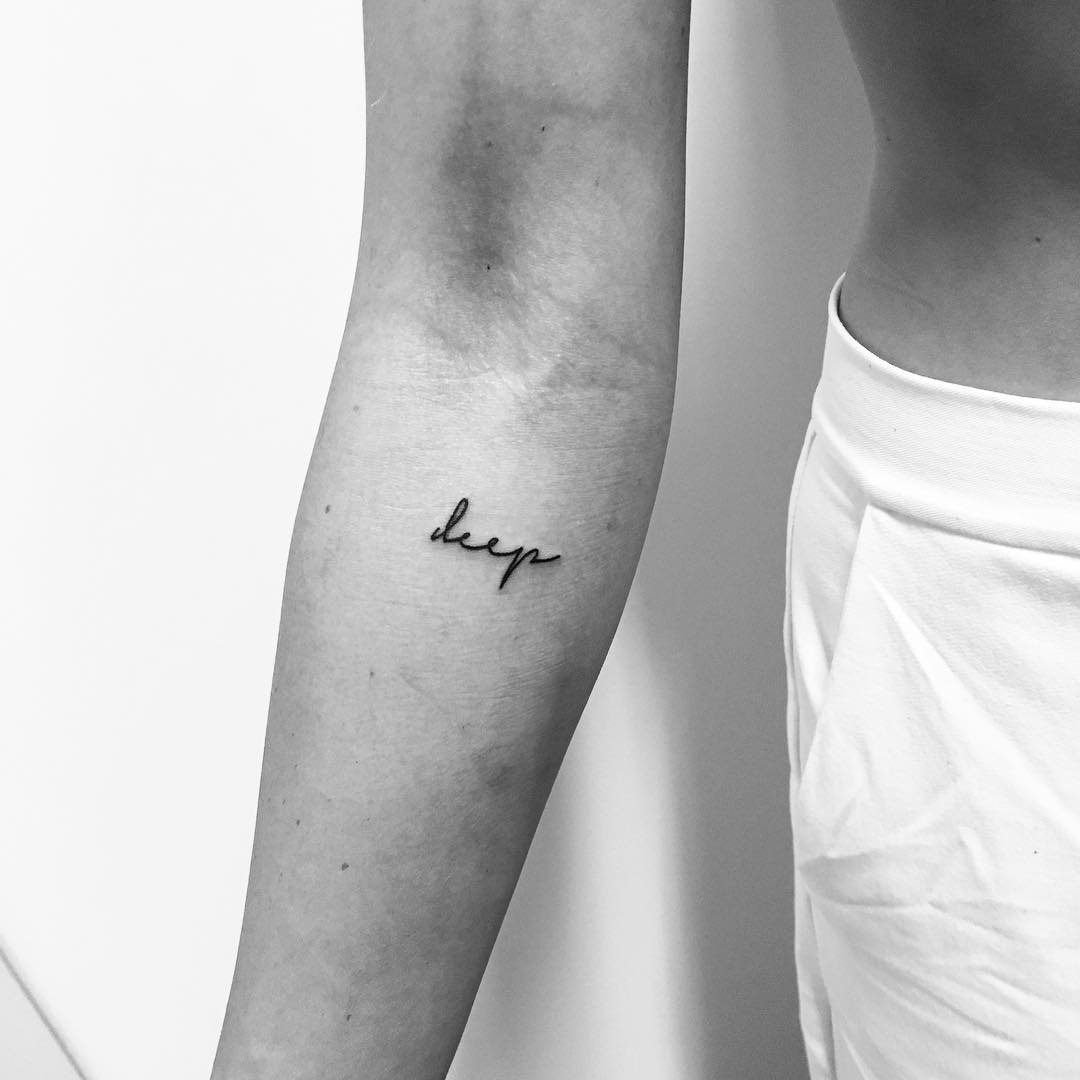 Deep tattoo by Philipp Eid