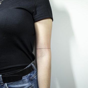Fineline tattoo by Remy B