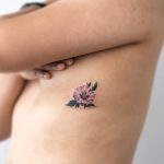 Hibiscus Syriacus flower tattoo by Rey Jasper