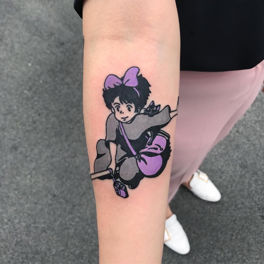 Kiki tattoo by Puff Channel