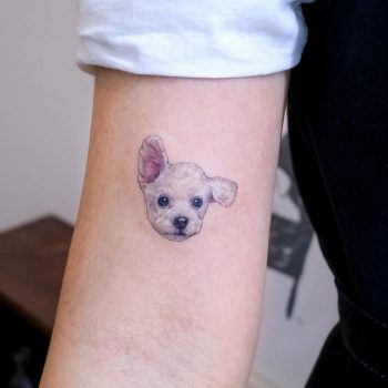 Puppy by tattooist Nemo