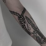 Rope tattoo by Krzysztof Szeszko