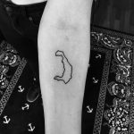 Santorini tattoo by Philipp Eid