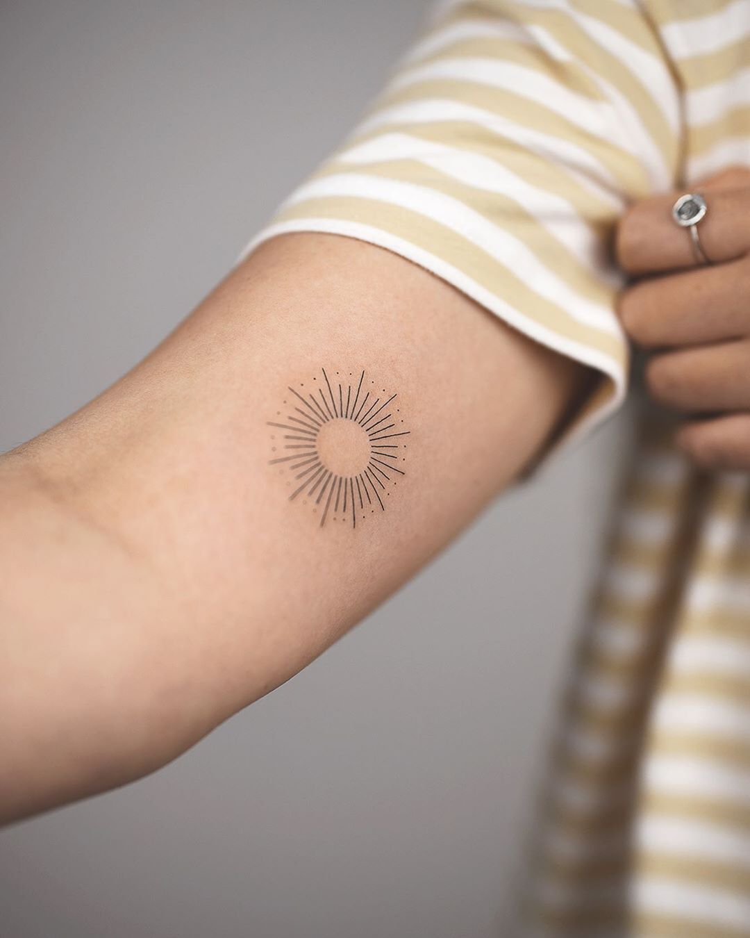 Sunshine tattoo by Rey Jasper