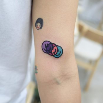 Triple smiley face by Puff Channel
