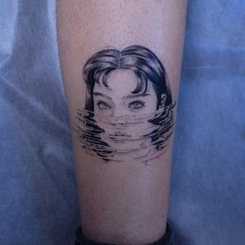 Water reflections by tattooist Oozy