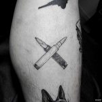 5.56mm cross section by tattooist Oozy