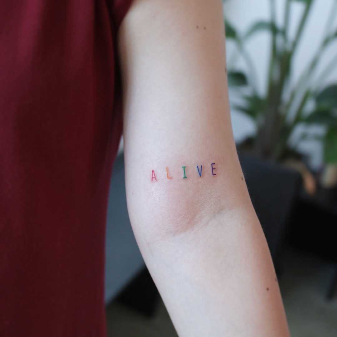 Alive by tattooist Nemo