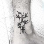 Bamboo sprouts tattoo by Loughie Alston