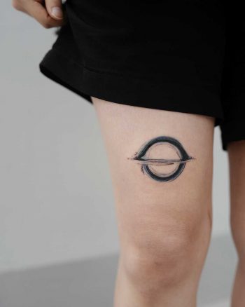 Blackhole tattoo by Studio Bysol