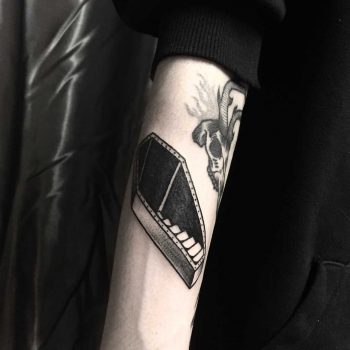 Coffin staircase by tattooist yeontaan