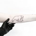 Cute polar bear by tattooist pokeeeeeeeoh