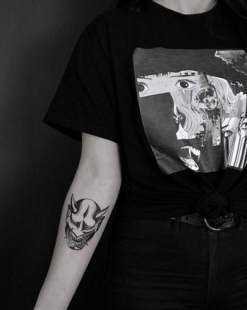 Devil tattoo by Krzysztof Szeszko