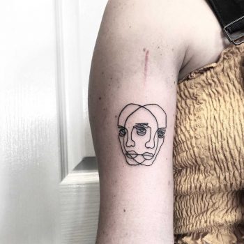Double face by Loughie Alston