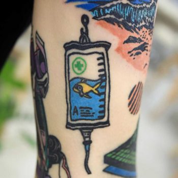 Fish in a drip by Puff Channel