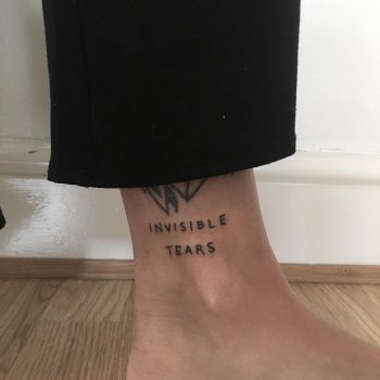 Invisible Tears tattoo by Rich Sinner
