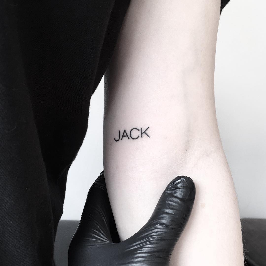 Jack tattoo by tattooist pokeeeeeeeoh