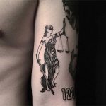 Lady Justice by tattooist yeontaan