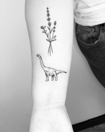 Little Brachiosaurus by Jake Harry Ditchfield