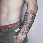 Mandala half-sleeve by Remy B