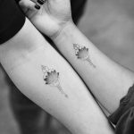 Matching Lotus flowers by Dragon Ink