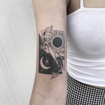 Pisces by Nudy tattooer
