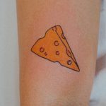 Swiss cheese tattoo by tattooist Bongkee