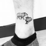 Tapir tattoo by Jake Harry Ditchfield