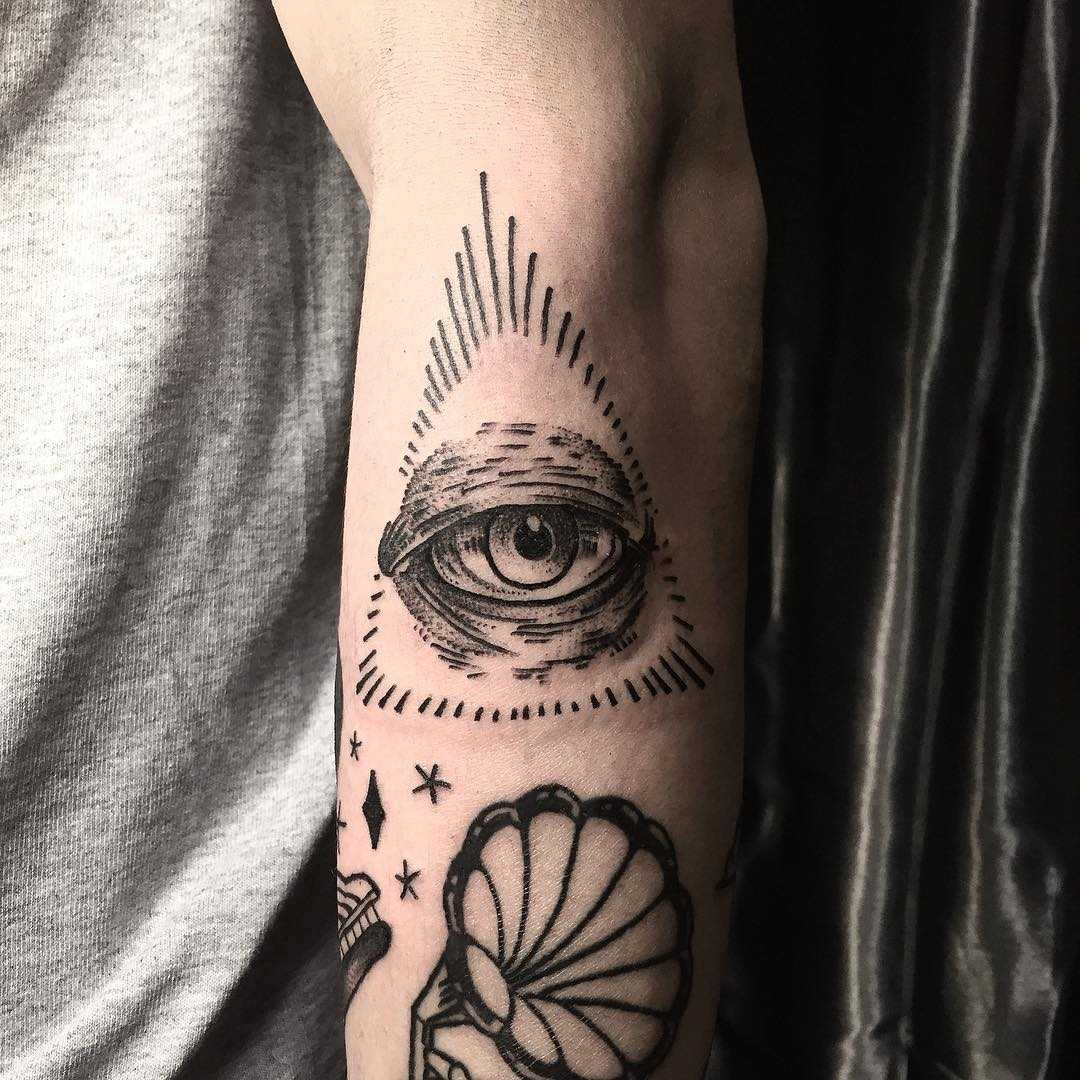 The eye by tattooist yeontaan
