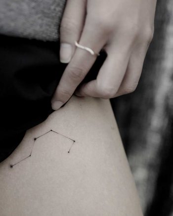 Unknown constellation tattoo by Studio Bysol