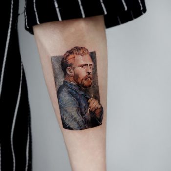 Van Gogh tattoo by Mumi Ink