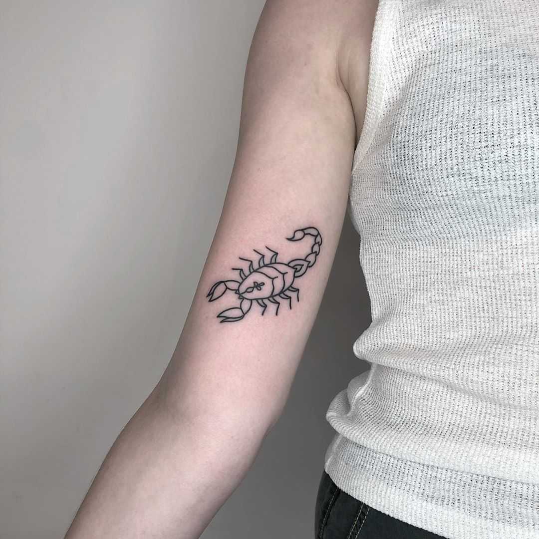 NEW Mini Scorpion Temporary Tattoo – Simply Inked