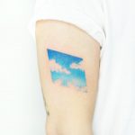 Blue sky by tattooist Ida