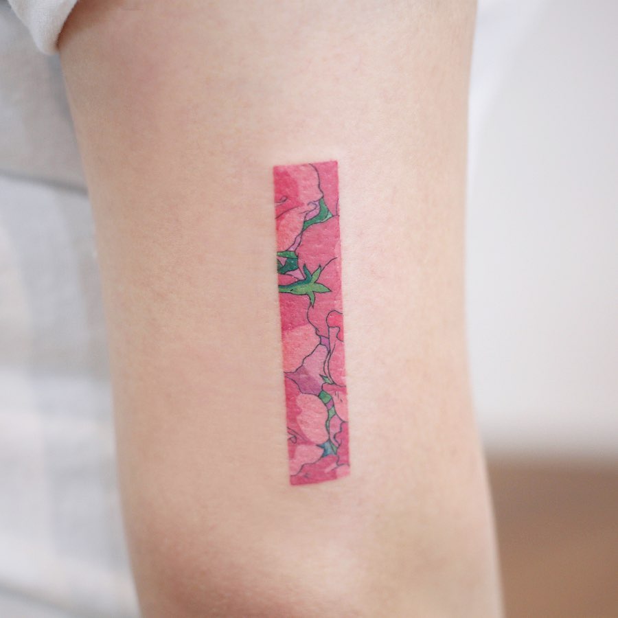 Chihiros flower by tattooist Saegeem