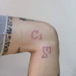 Ci Eq tattoo by tattooist Fury Art