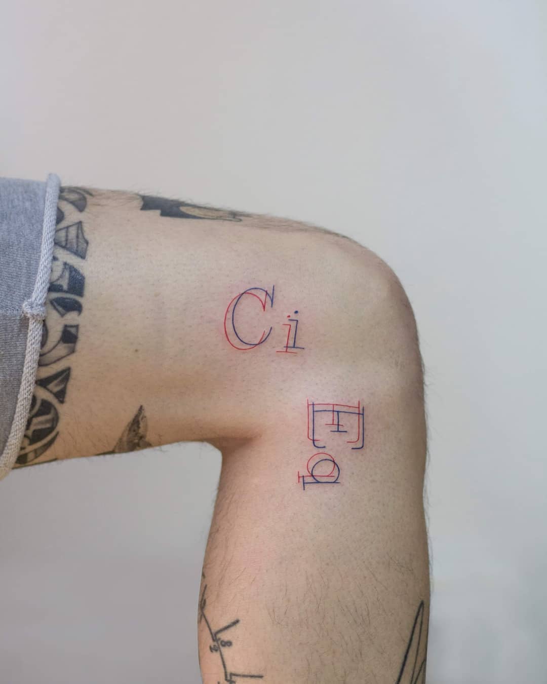 Ci Eq tattoo by tattooist Fury Art