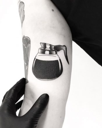Coffee pot by tattooist pokeeeeeeeoh