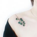 Eucalyptus tattoo by tattooist Ida