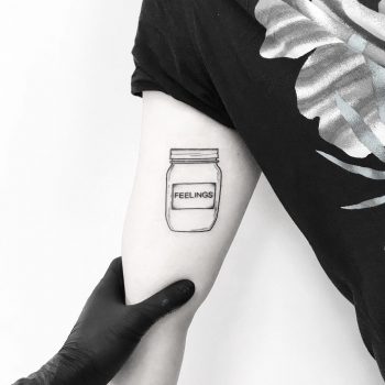 Feelings jar by tattooist pokeeeeeeeoh