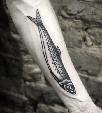 Herring by tattooist MAIC