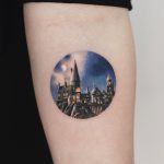 Hogwarts Castle by tattooist Saegeem