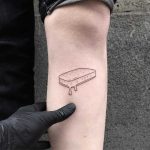 Ice Cream sandwich tattoo by tattooist pokeeeeeeeoh
