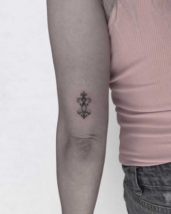 Keyhole tattoo by Oscar Jesus