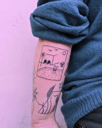 Little piece of paradise by Tristan Ritter