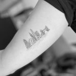 London Skyline tattoo by Oscar Jesus